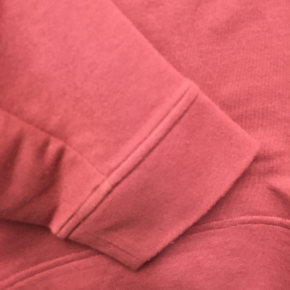 Lululemon Crewneck Sweatshirt Small Red Burgundy Athletic Loungewear Sporty Gym - Picture 2 of 8